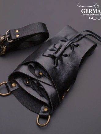 Cross-Laced Leather Holster – 5 Professional