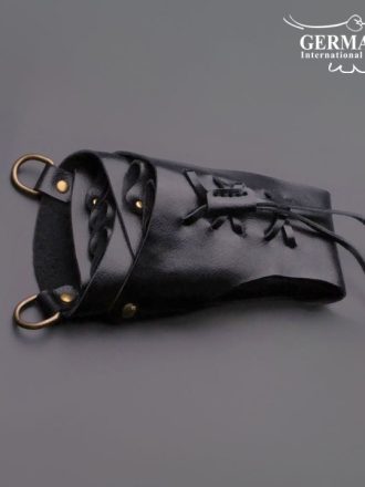 Cross-Laced Leather Holster – 5 Professional