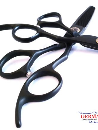 Matte Black Hairdressing Scissor Set
