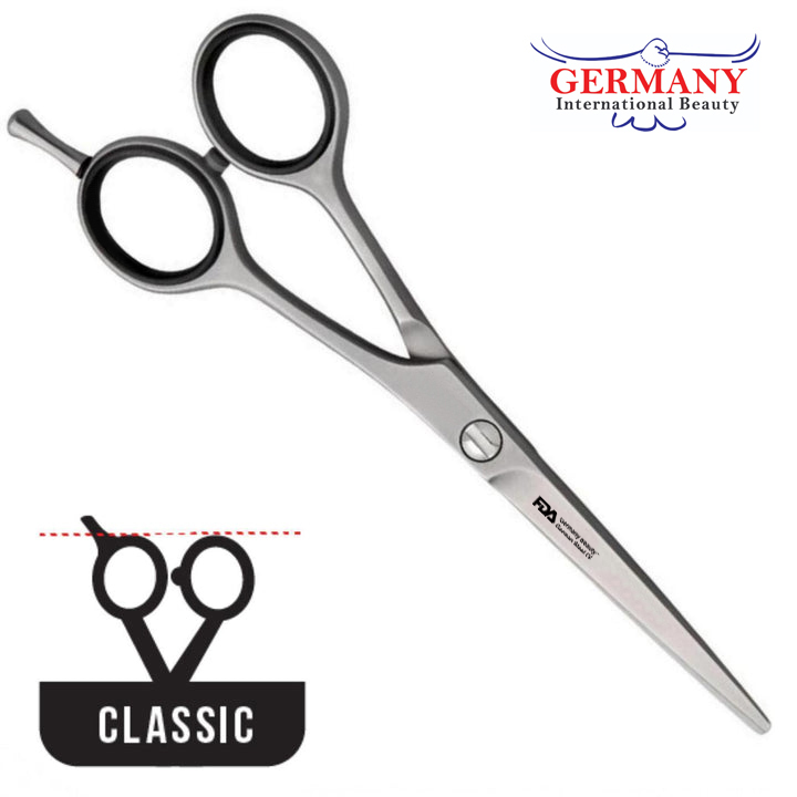 White Line Satin Haircutting Scissors