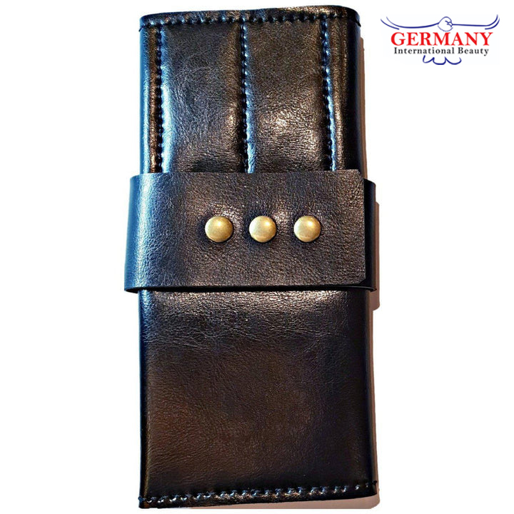 Premium Black Scissor Wallet: 8 Piece Roll-Up Shear Wallet