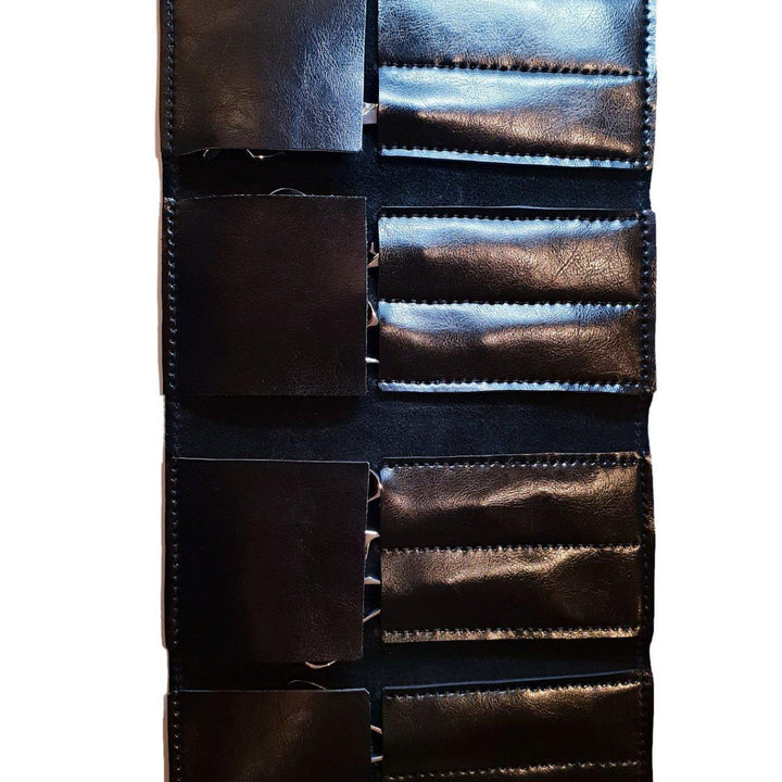 Premium Black Scissor Wallet: 8 Piece Roll-Up Shear Wallet - Image 3