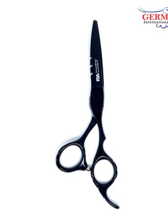 matte Black Offset Cutting Scissors