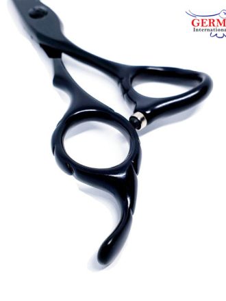 matte Black Offset Cutting Scissors