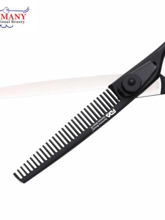 Timeless Hairdressing Matte Black Thinning Scissors