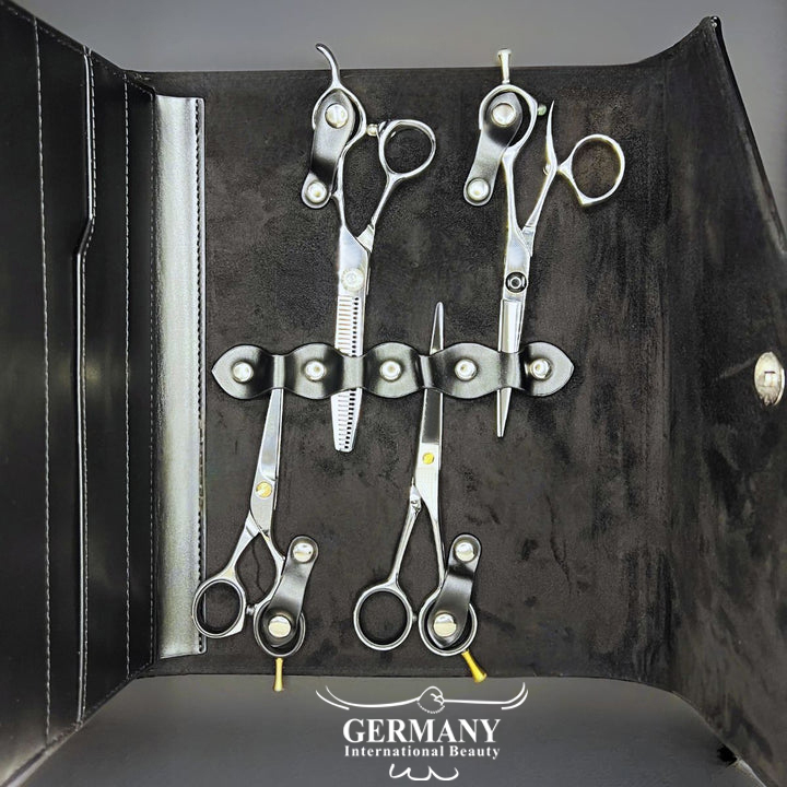 Leather Scissor Case - 8 Pocket Premium Storage - Image 5